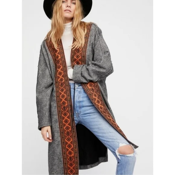 Free People Nomad Embroidered Duster - Picture 3 of 9